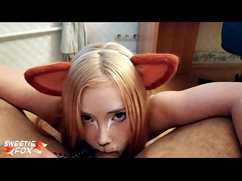 ❤️ Kitsune schlucken Dick a kum an hirem Mond ☑ Just Porno bei eis ❌❤